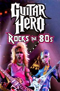 Cover art for Guitar Hero Encore: Rocks the 80s