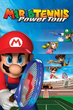 Cover art for Mario Tennis: Power Tour
