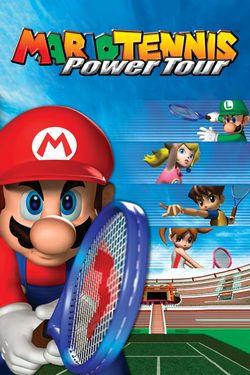 Cover art for Mario Tennis: Power Tour