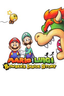 Cover art for Mario & Luigi: Bowser's Inside Story