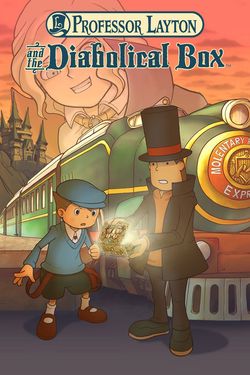 Cover art for Professor Layton and the Diabolical Box