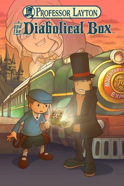 Cover art for Professor Layton and the Diabolical Box