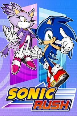 Cover art for Sonic Rush