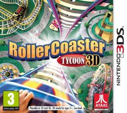Cover art for RollerCoaster Tycoon 3D