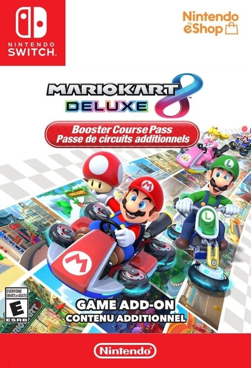 Cover art for Mario Kart 8 Deluxe - Booster Course Pass