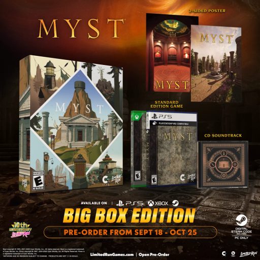 Cover art for Myst