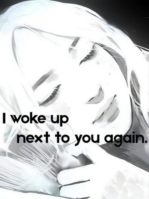 Cover art for I woke up next to you again.