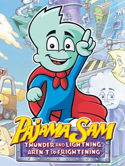 Cover art for Pajama Sam 2: Thunder and Lightning Aren't so Frightening
