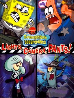 Cover art for SpongeBob SquarePants: Lights, Camera, Pants!