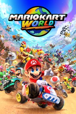 Cover art for Mario Kart World