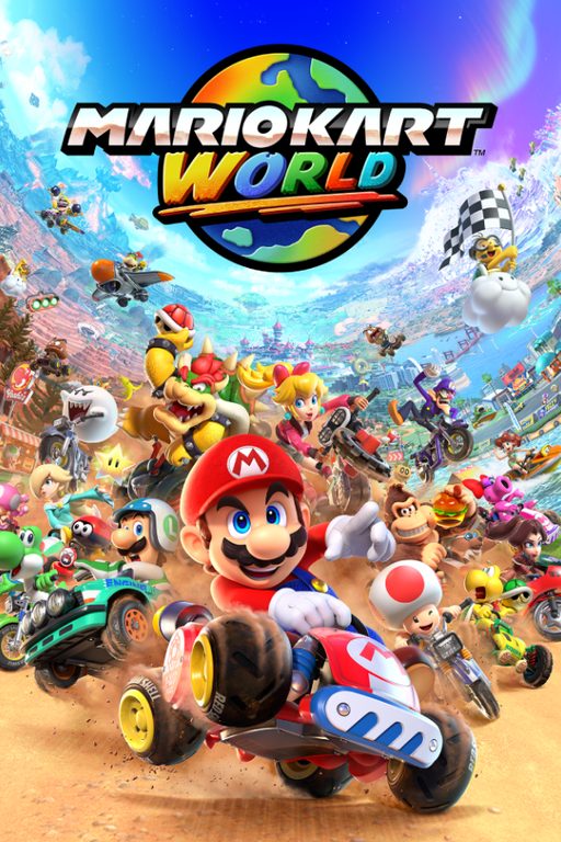 Cover art for Mario Kart World