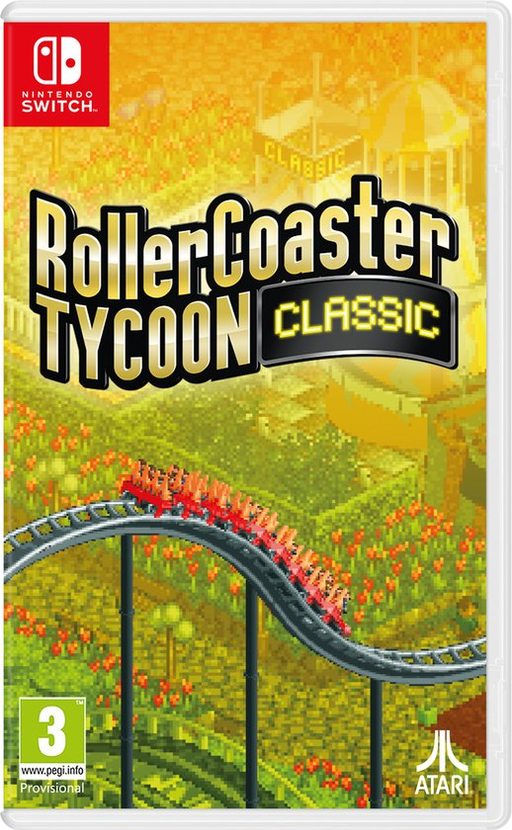Cover art for RollerCoaster Tycoon Classic